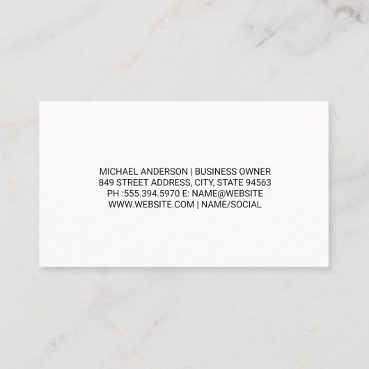 Druckwächter | Wasserseifenblasen Visitenkarte (Rückseite)