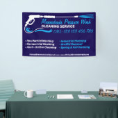 Druckwaschanlage Power Wash Cleaner Shop Banner (Messeveranstaltung)