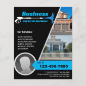 Druckwaschanlage Power Washer Super Reinigung Flyer (Vorne)