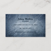 Druckwaschautomaten für Visitenkarten Visitenkarte (Rückseite)