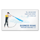 Druckwäsche Magnetische Visitenkarte (Vorderseite)