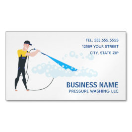 Druckwäsche Magnetische Visitenkarte