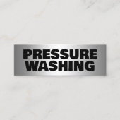 Druckwäsche Mini Visitenkarte (Vorderseite)