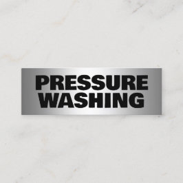 Druckwäsche Mini Visitenkarte