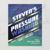 Druckwäsche mit Logo-Flyer Flyer (Vorne)