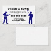 Druckwäsche und -lackierung visitenkarte (Vorne/Hinten)