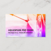 Druckwäsche Visitenkarte (Vorderseite)