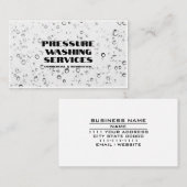 Druckwäschedienste für Kommerzielle Wohnungen Visitenkarte (Vorne/Hinten)