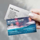 Druckwaschen des Powers Waschfenster Reinigung Visitenkarte