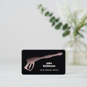 Druckwäscheprämie Visitenkarte (Stehend Vorderseite)