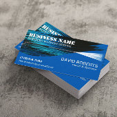 Druckwäscher Beruflicher Power Reinigung Visitenkarte