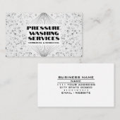 Druckwäscheservice Kommerziell Visitenkarte (Vorne/Hinten)