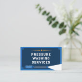 Druckwäscheservice Visitenkarte (Stehend Vorderseite)