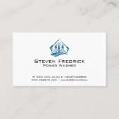 Druckwaschlogo | Seifenspulen Visitenkarte (Rückseite)