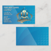 Druckwaschreinigung Logo Visitenkarte (Vorne/Hinten)