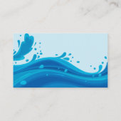 Druckwassersprüharbeiter | Seifenblasen Visitenkarte (Rückseite)