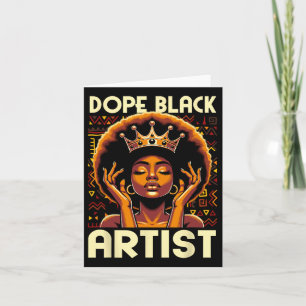 Drug Black Artist Afro American Art Teacher Afro Karte