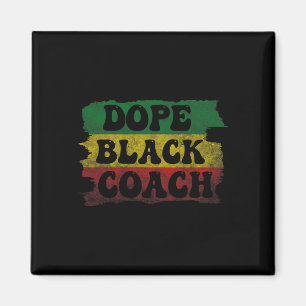 Drug Black Coach Afrikanische schwarze Geschichte Magnet