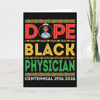 Drug Black Physician Centennial 1926 2026 Black Hi Karte