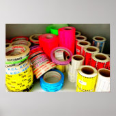 DRUG ETIKETTIERE POSTER (Vorne)