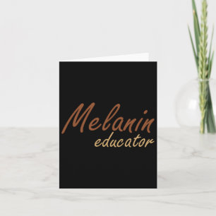 Drug Melanin Educator Black Teachers Black Educato Karte