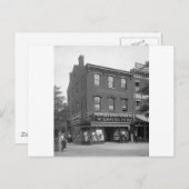 Drug Store der Völker, 1921 Postkarte (Vorne/Hinten)