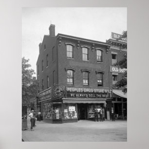 Drug Store der Völker, 20er Jahre Poster