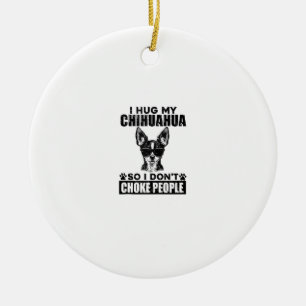 Drüge meinen Chihuahua, damit ich nicht Leute erst Keramik Ornament