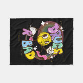 Drugs Are Bad - Funny Graphic Fleecedecke (Vorderseite (Horizontal))
