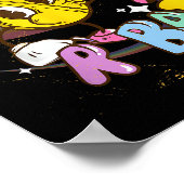 Drugs Are Bad - Funny Graphic Poster (Ecke)