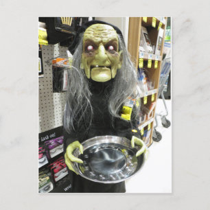 Drugstore Hexe Postkarte