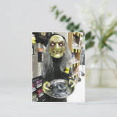 Drugstore Hexe Postkarte (Stehend Vorderseite)