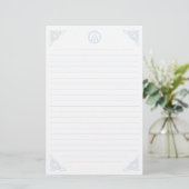 Druid Awen Celtic Stationery Paper (Stehend Vorderseite)