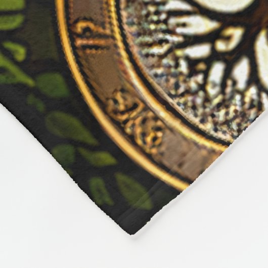 Druid Grove: Der Baum des Lebens enthüllt Wirbel Fleecedecke (Ecke)