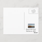 Druid Hill Park Postkarte (Rückseite)