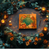 Druid Hills Gold Foil Wedding Guest Book Gästebuch