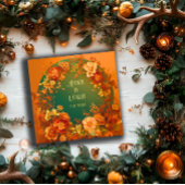 Druid Hills Gold Foil Wedding Guest Book Gästebuch