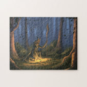 Druid im Wald Puzzle (Horizontal)
