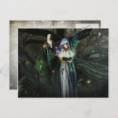 Druid Priestes Postkarte (Vorne/Hinten)