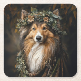 Druid Sheltie Untersetzer