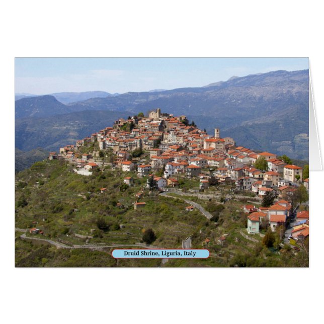 Druid Shrine, Ligurien, Italien (Vorderseite (Horizontal))
