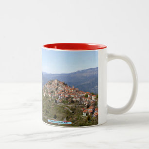 Druid Shrine, Ligurien, Italien Zweifarbige Tasse