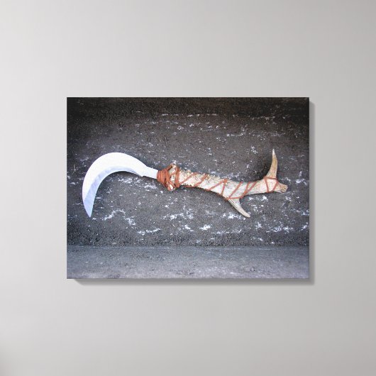 Druida, bolline, druid, Sichel, wicca, Leinwanddruck (Vorderseite)