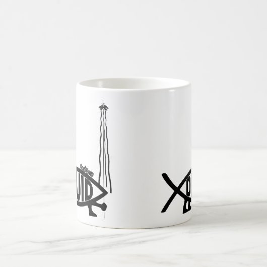 Druide-Fische Kaffeetasse (Mittel)