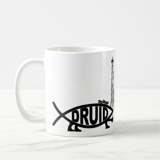 Druide-Fische Kaffeetasse (Links)