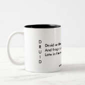 Druide-Poesie in der Arthouse Tasse (Links)