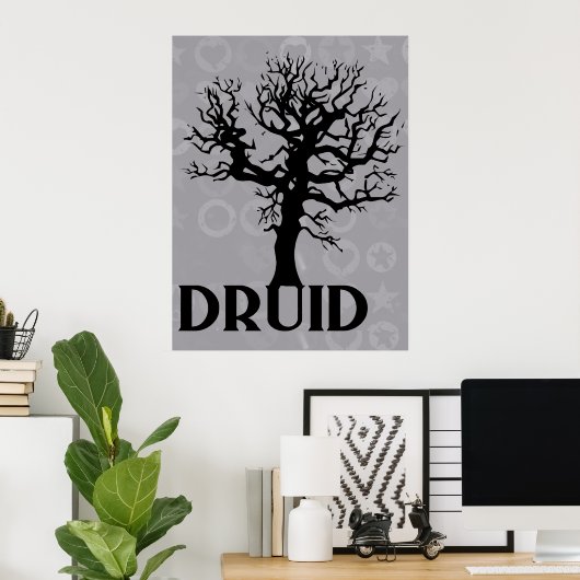 Druide Poster (Heimbüro)