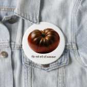 Druide Tomate des Sommerfestes Großes Abzeichen Button (Beispiel)
