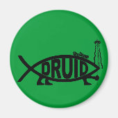 Druiden Fish Magnet (Vorne)