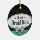 Druiden Hills, Druiden Hills Atlanta, Druiden Hill Keramik Ornament (Rechts)